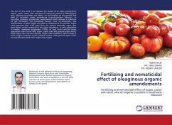 Cover Fertilizing and nematicidal effect of oleaginous organic amendements