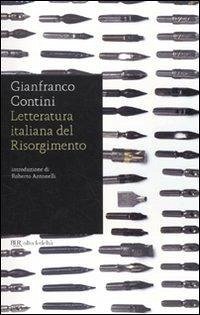 Cover Letteratura italiana del Risorgimento