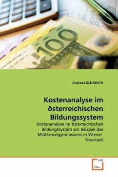 Kostenanalyse im österreichischen Bildungssystem - KLEINRATH, Andreas