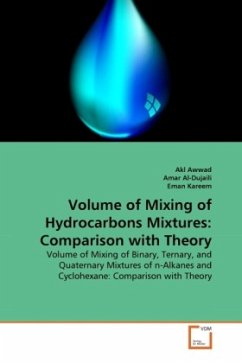 Volume of Mixing of Hydrocarbons Mixtures: Comparison with Theory