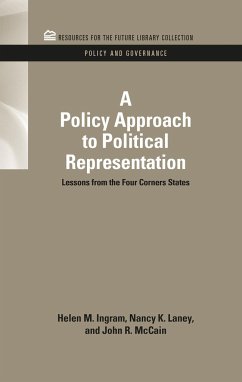 A Policy Approach to Political Representation - Ingram, Helen M; Laney, Nancy K; McCain, John R