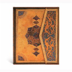 Paperblanks   Safavid   Safavid Binding Art   Hardcover   Ultra   Lined   Wrap Closure   144 Pg   120 GSM - Paperblanks