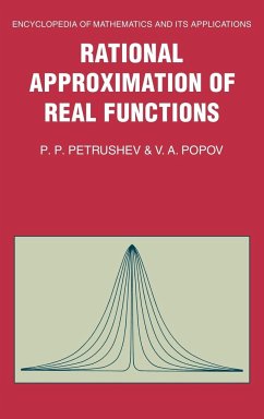 Rational Approximation of Real Functions - Petrushev, P. P.; Petrushev, Penco Petrov; Popov, Vasil Atanasov