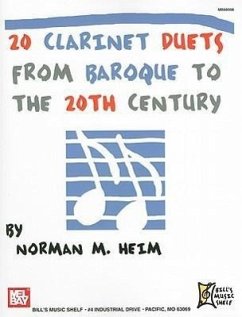 20 Clarinet Duets from Baroque to the 20th Century - Heim, Norman M.