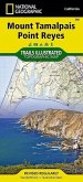 Mount Tamalpais, Point Reyes Map