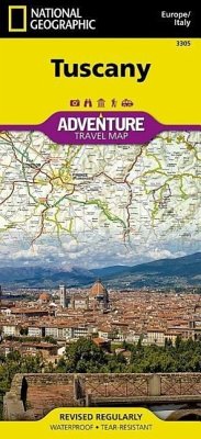 National Geographic Adventure Travel Map Tuscany, Italy - National Geographic Maps