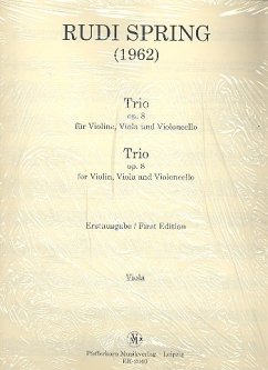 Trio op.8 für Violine, Viola, Violoncello Stimmen im Set