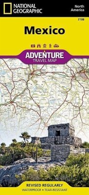 National Geographic Adventure Map Mexico - National Geographic Maps