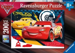 Ravensburger 126255 - Disney Cars 3: Quietschende Reifen, Cruz, Puzzle, 200 XXL-Teile