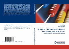 Solution of Random Operator Equations and Inclusions - Beg, Ismat;Abbas, Mujahid