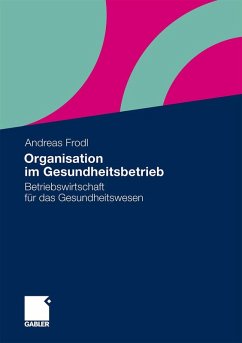 Cover Organisation im Gesundheitsbetrieb