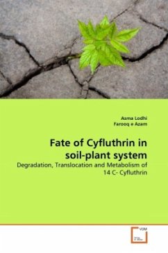 Fate of Cyfluthrin in soil-plant system