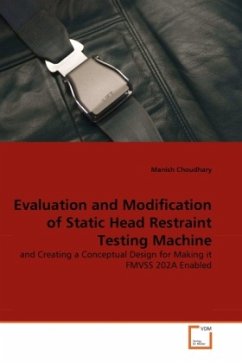 Evaluation and Modification of Static Head Restraint Testing Machine - Choudhary, Manish