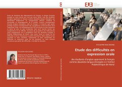 Etude des difficultés en expression orale - DUONG, THI QUYNH NGA