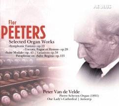 Selected Organ Works - Van De Velde,Peter