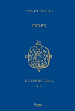 Index - Die Lehren des A. / Die Lehren des A. - Schlag, Oskar R.