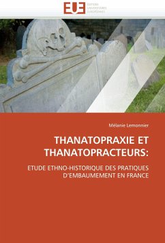 THANATOPRAXIE ET THANATOPRACTEURS - Lemonnier, Mélanie