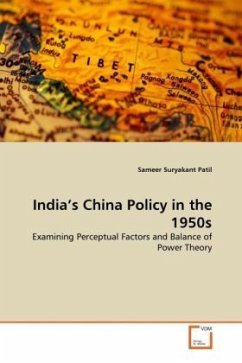 India's China Policy in the 1950s