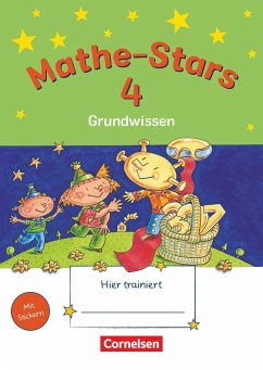 Mathe-Stars 4. Schuljahr. Grundwissen / Mathe-Stars Grundwissen Bd.4 - Pütz, Beatrix;Kobr, Ursula;Hatt, Werner