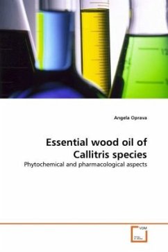 Essential wood oil of Callitris species - Oprava, Angela