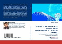 GENDER POWER RELATIONS AND WOMEN''S PARTICIPATION IN DECISION-MAKING - Chapagain, Matrika