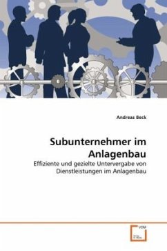 Subunternehmer im Anlagenbau - Beck, Andreas