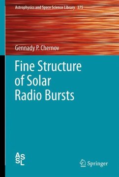 Fine Structure of Solar Radio Bursts - Chernov, Gennady P.
