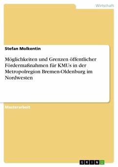 Möglichkeiten und Grenzen öffentlicher Fördermaßnahmen für KMUs in der Metropolregion Bremen-Oldenburg im Nordwesten - Molkentin, Stefan
