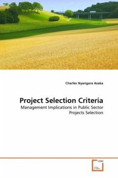 Project Selection Criteria - Nyangara Asaka, Charles