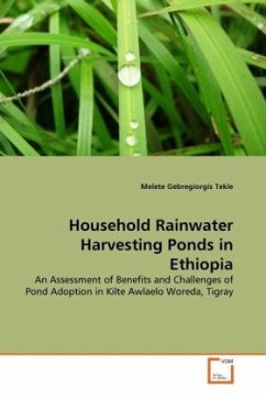 Household Rainwater Harvesting Ponds in Ethiopia - Tekle, Melete Gebregiorgis