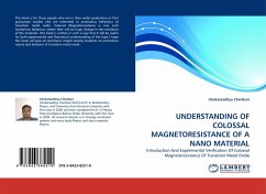 UNDERSTANDING OF COLOSSAL MAGNETORESISTANCE OF A NANO MATERIAL - Cherikuri, Venkataaditya