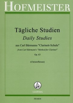 Tägliche Studien aus Carl Bärmanns 'Clarinett-Schule' Op.63