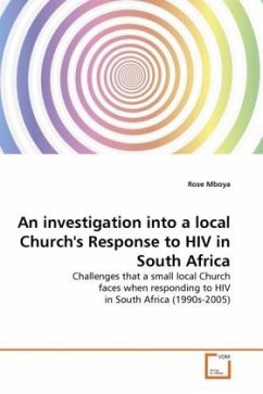 An investigation into a local Church's Response to HIV in South Africa - Mboya, Rose