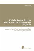 Kreislaufwirtschaft in China und Deutschland im Vergleich