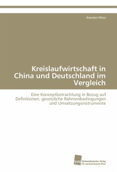 Kreislaufwirtschaft in China und Deutschland im Vergleich - Miao, Xiaodan