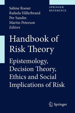 Cover Handbook of Risk Theory: Epistemology, Decision Theory, Ethics, and Social Implications of Risk
