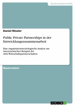 Public Private Partnerships in der Entwicklungszusammenarbeit - Rössler, Daniel