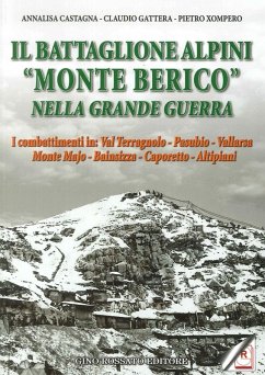 Cover Il battaglione alpini «Monte Berico» nella grande guerra. I combattimenti in: val Terragnolo, Pasubio, Vallarsa, monte Majo, Bainsizza, Caporetto, altipiani
