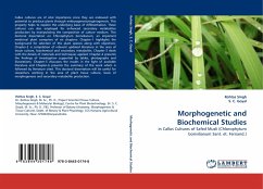 Morphogenetic and Biochemical Studies