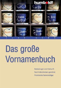 Das große Vornamenbuch - Gerr, Elke