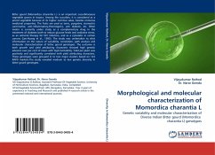 Morphological and molecular characterization of Momordica charantia L - Rathod, Vijayakumar; Narse Gowda