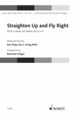 Straighten up and Fly Right, für gemischten Chor, Chorpartitur