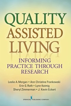 Quality Assisted Living - Morgan, Leslie A.; Frankowski, Ann Christine; Roth, Erin G.