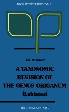 A Taxonomic Revision of the Genus Origanum (Labiatae) - Ietswaart, J. H.