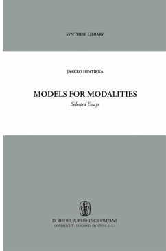 Models for Modalities: Selected Essays: 23 (Synthese Library, 23)