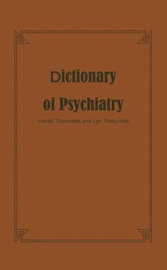 Cover Dictionary of Psychiatry