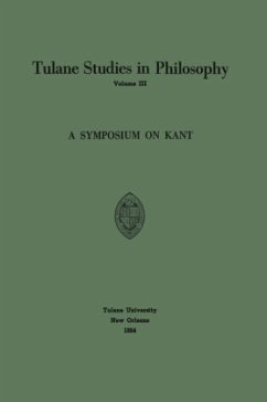 A Symposium on Kant - Ballard, Edward G.; Barber, Richard L.; Feibleman, James K.; Whittemore, Robert; Lee, Harold N.; Roberts, Louise Nisbet; Hamburg, Carl H.