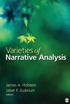 Varieties of Narrative Analysis - Holstein, James A.; Gubrium, Jaber F.