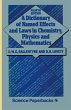 A Dictionary of Named Effects and Laws... - Bild 1