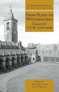 From Plato to Wittgenstein - Anscombe, G.E.M.